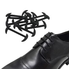 12 lacci elastici in silicone